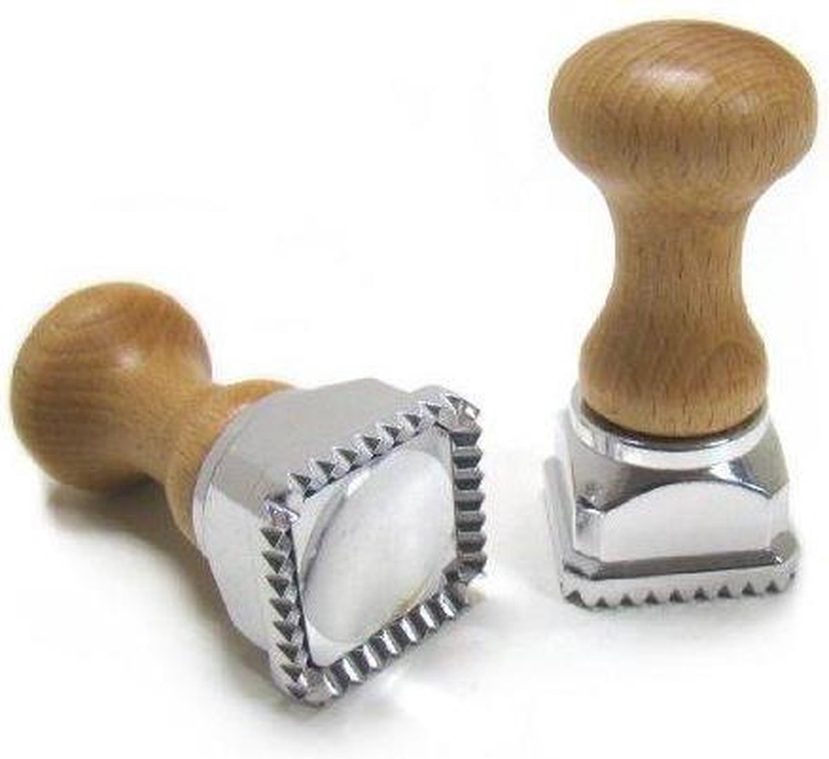 Ravioli uitsteker vierkant met plunger / ejector - 4.5 cm - Eppicotispai