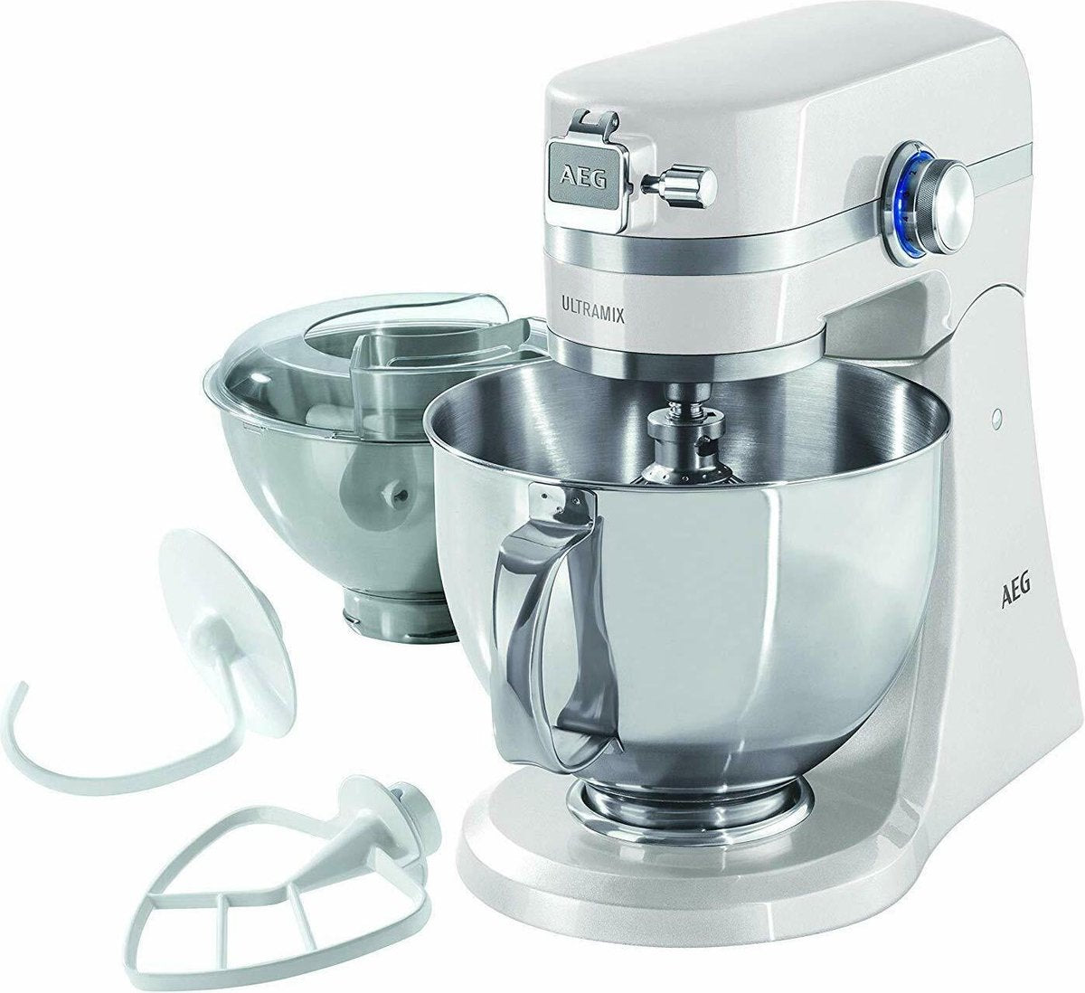 AEG KM4100 Robot of Kitchen Ultramix 1000W 10 Speed Light LED with Accessory