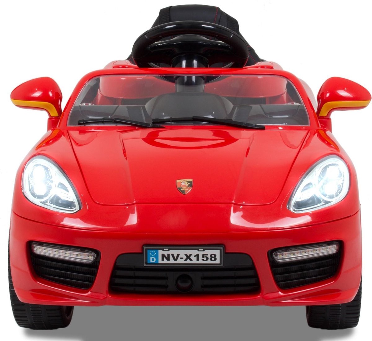 Kijana Speedster - Elektrische Kinderauto - Accu Auto - Sterke Accu - Afstandbediening - Rood