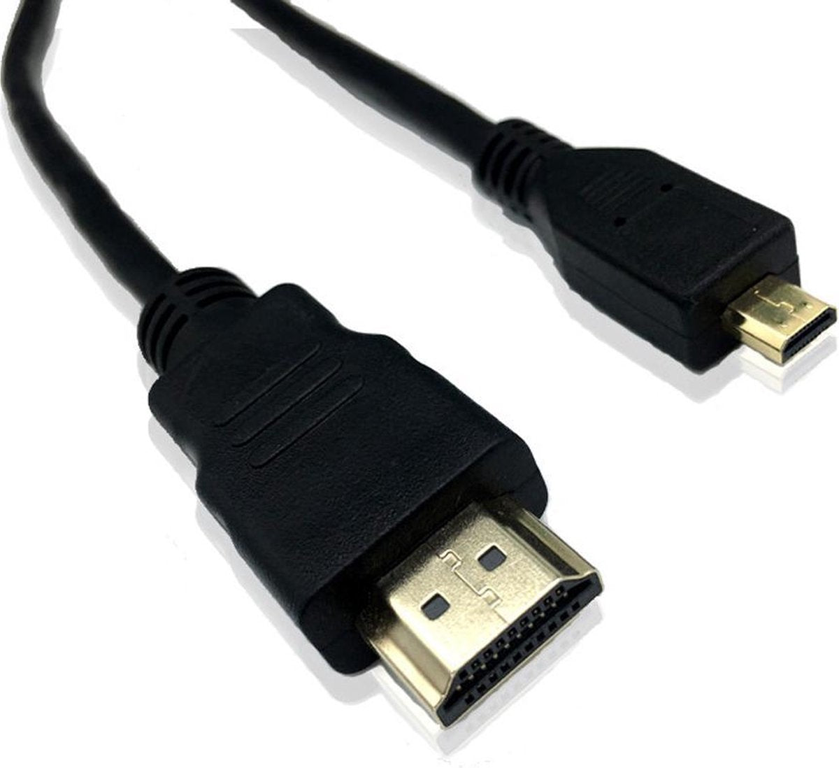 Micro HDMI naar HDMI kabel - Converter - Ondersteund 4K  HD - HDMI port - 1.5 meter
