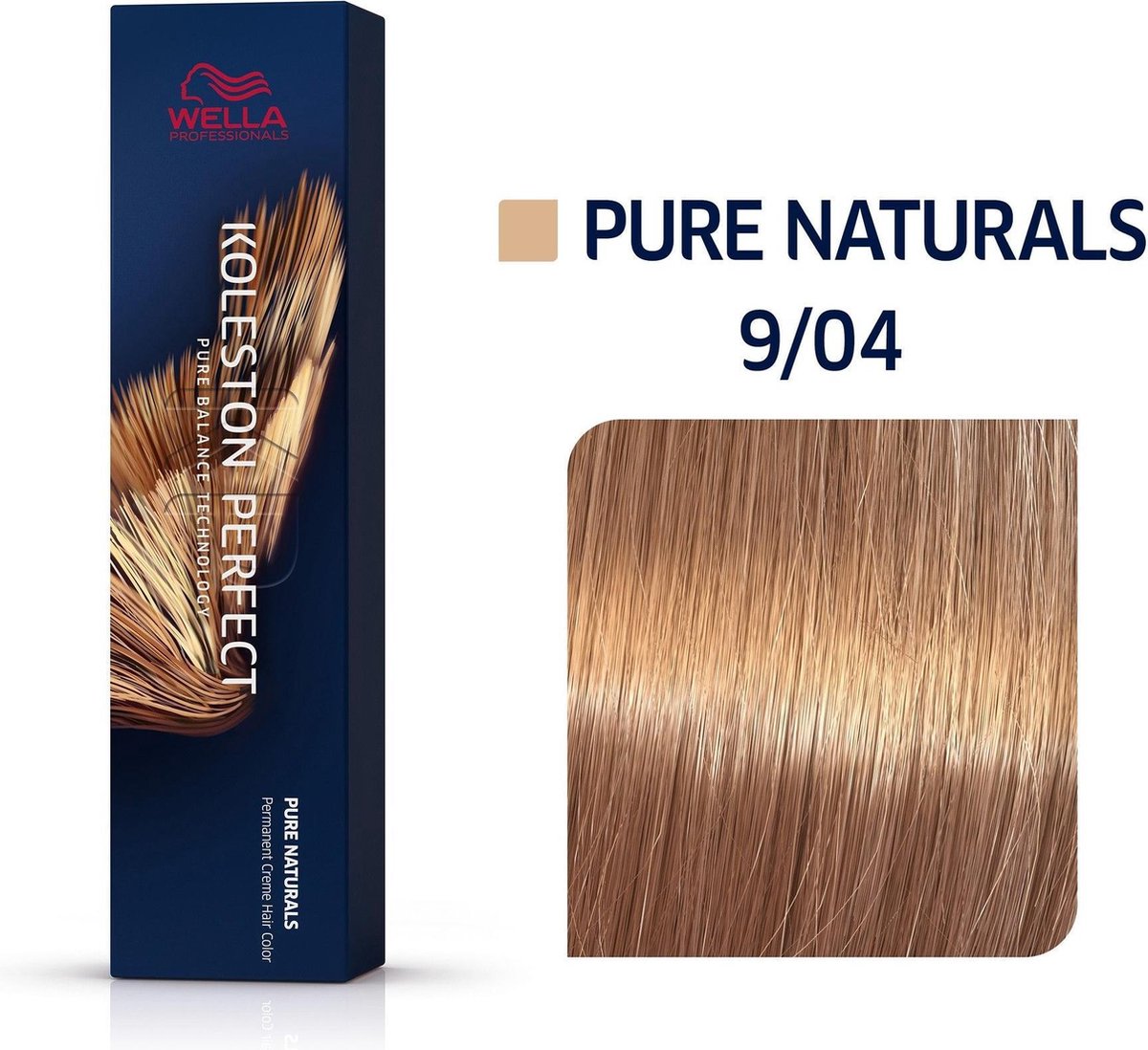 Wella Haarverf Koleston Perfect Me+ Permanent Creme Colour 9/04 Very Light Blonde Natural Red