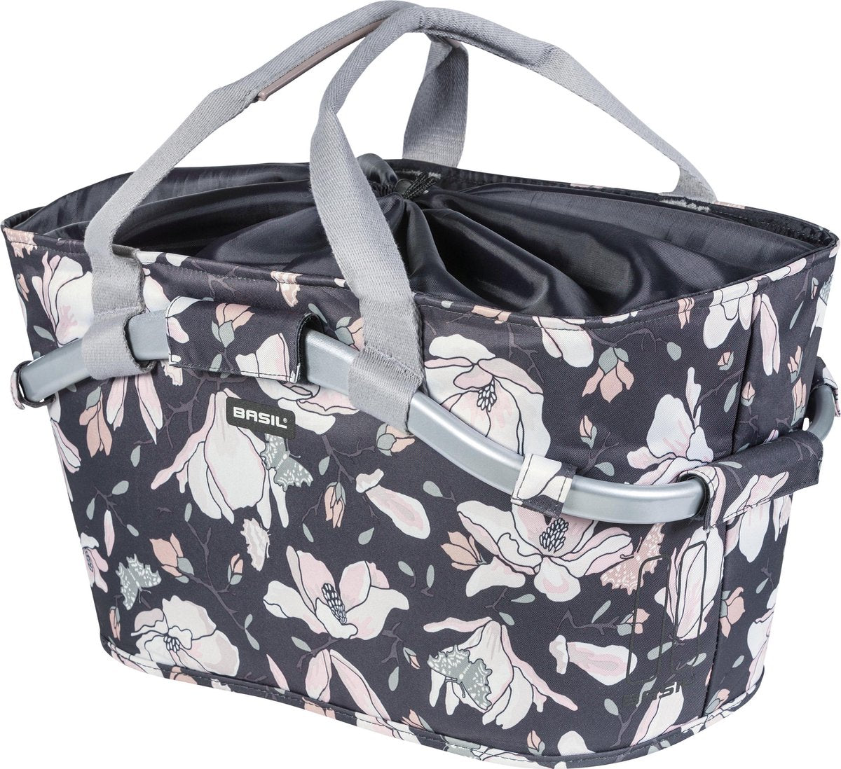 Basil Magnolia Carry All Fietsmand MIK - Achter - Polyester - Donkerblauw - 22 Liter