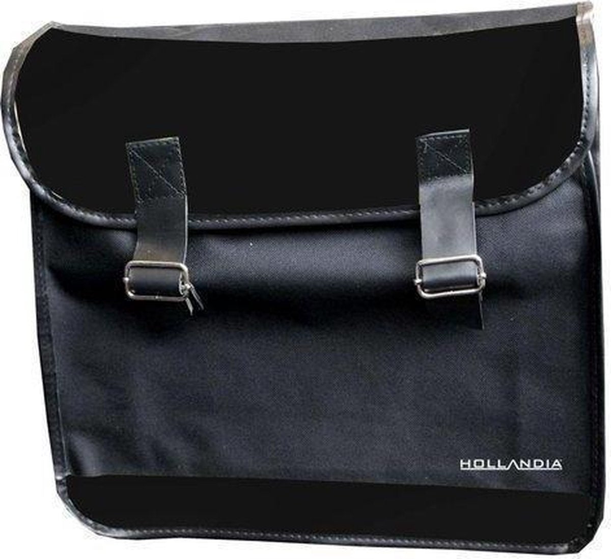 Hollandia Dubbele Fietstas - 22 Liter - Zwart