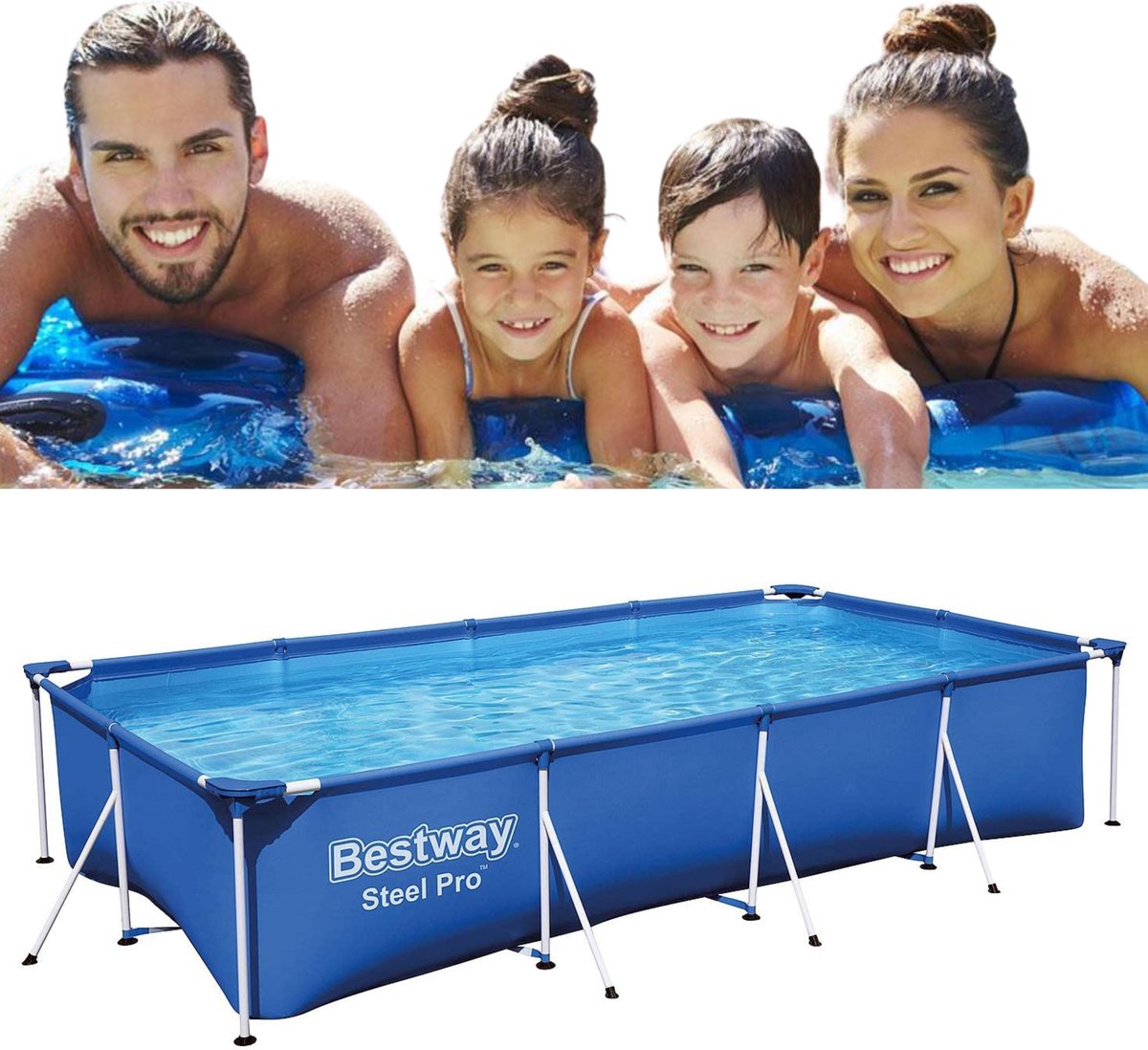 Bestway zwembad | 4.00M x 2.11M x 0
