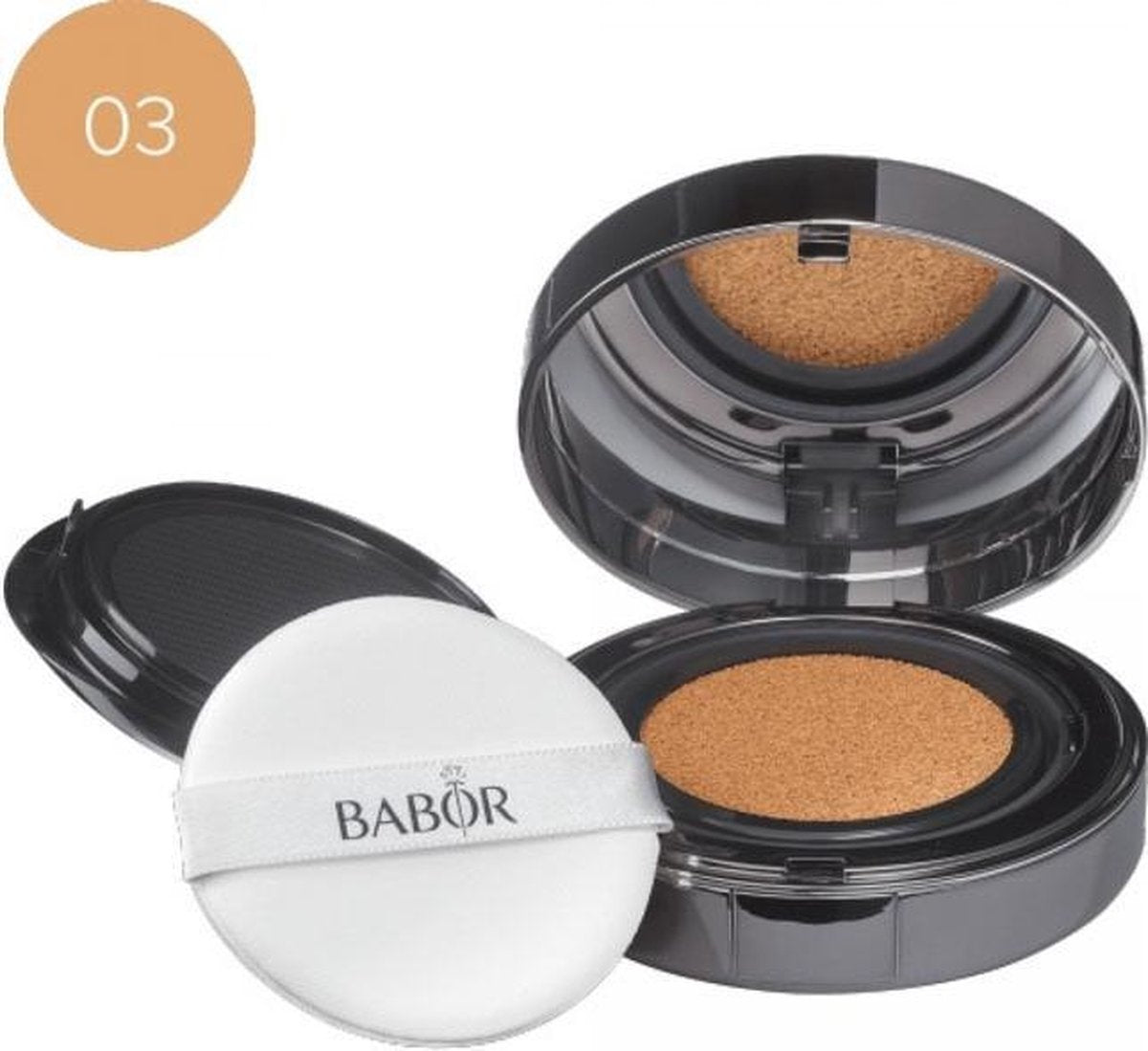 Babor Face Make-up Cushion Foundation Compact Creme 03 Almond 10ml