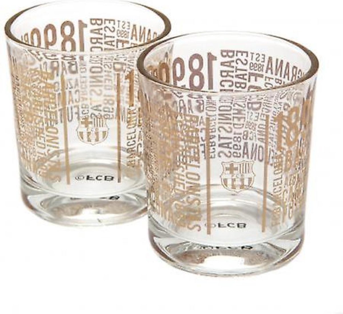 Barcelona  2pk Whisky Glass Set