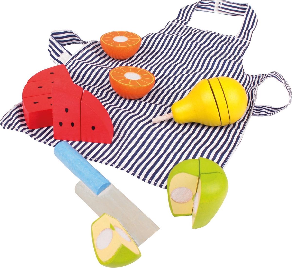 Snijset Fruit met Schort