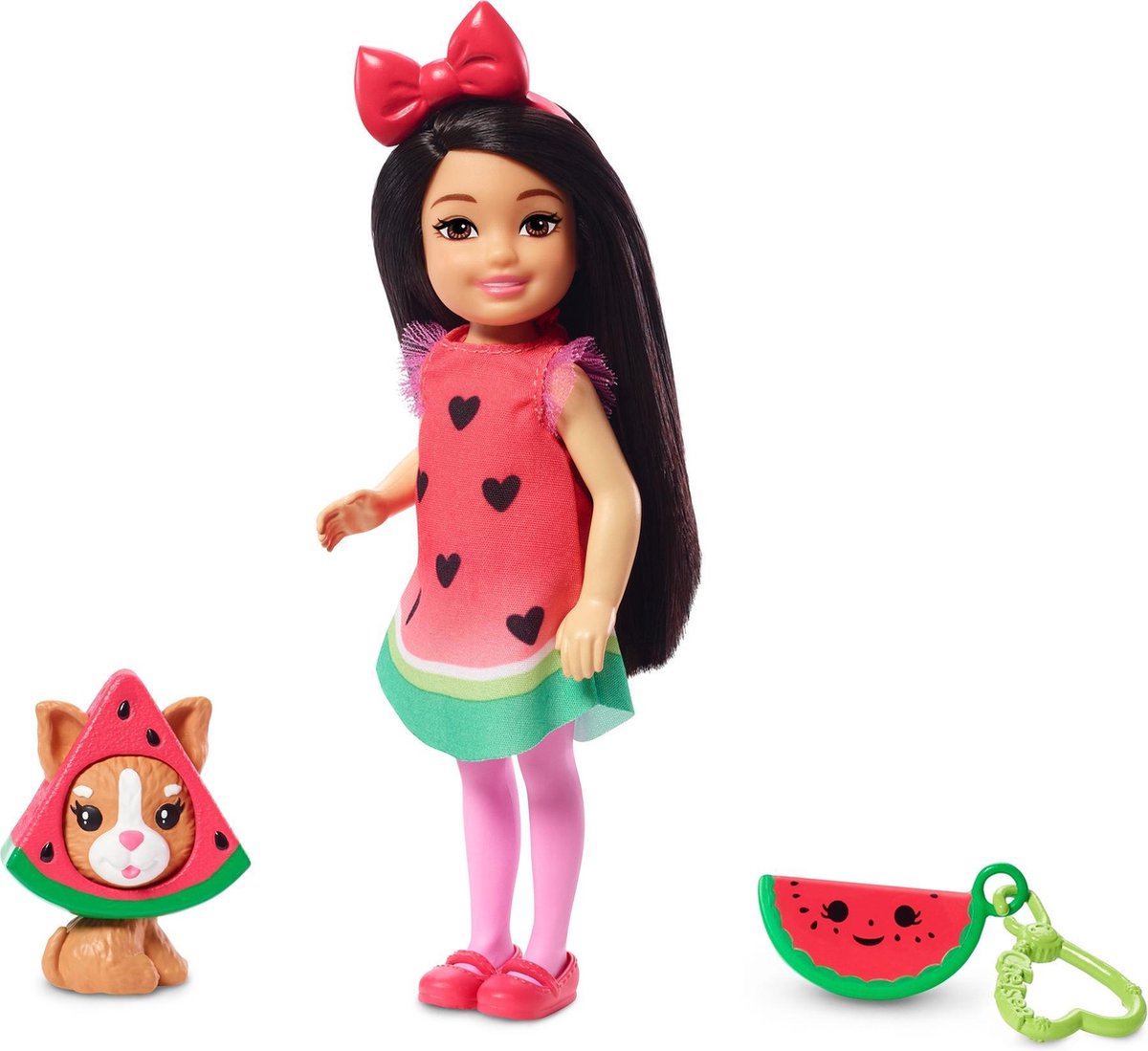 Barbie Club Chelsea Verkleedpop Watermeloen (15 cm) - Barbiepop