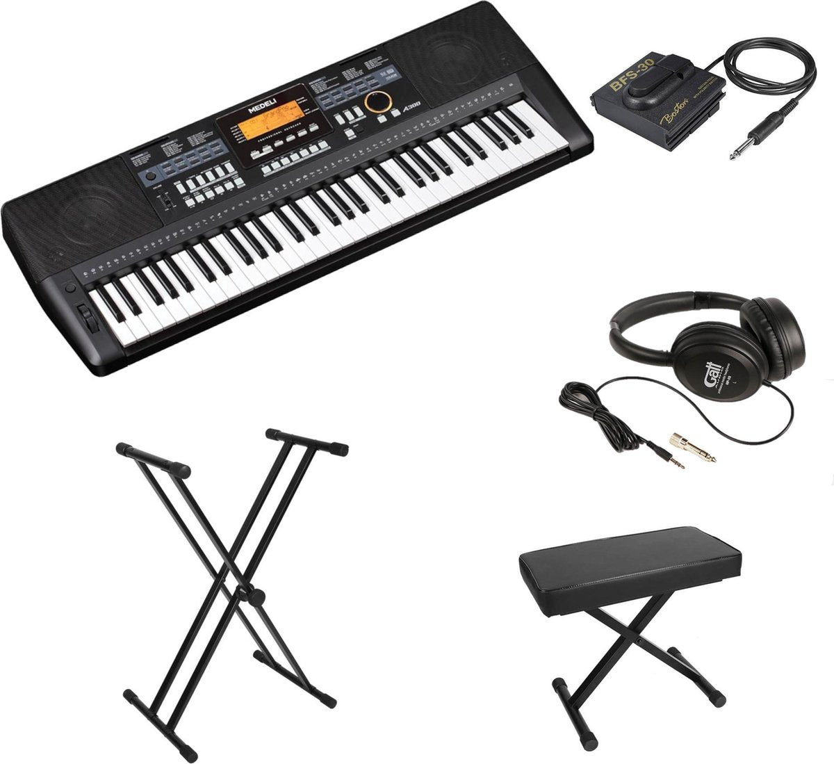 Medeli A300 Aspire Keyboard Set Compleet