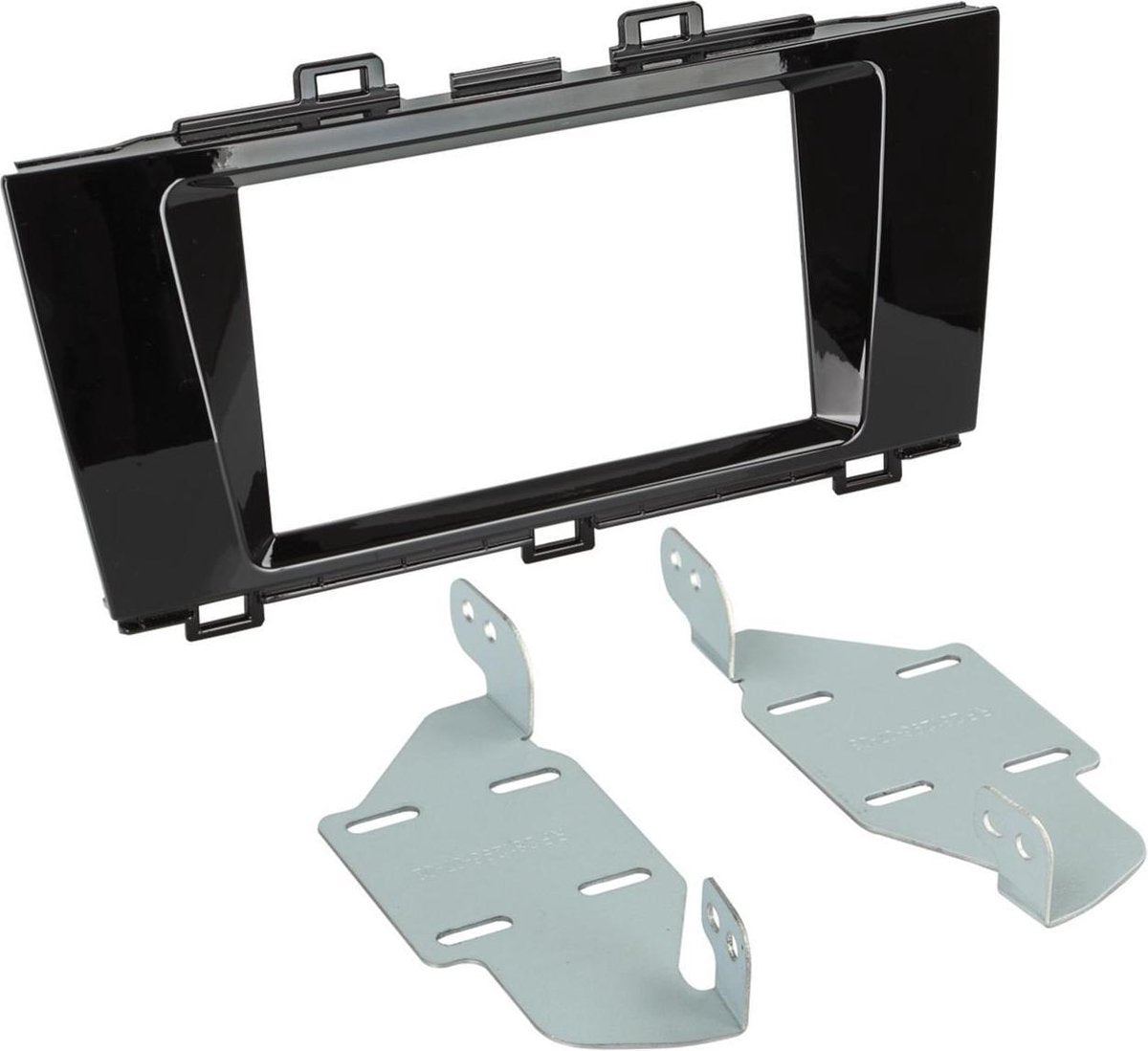 2-DIN Paneel Subaru Outback 2015-2019 Kleur: Zwart
