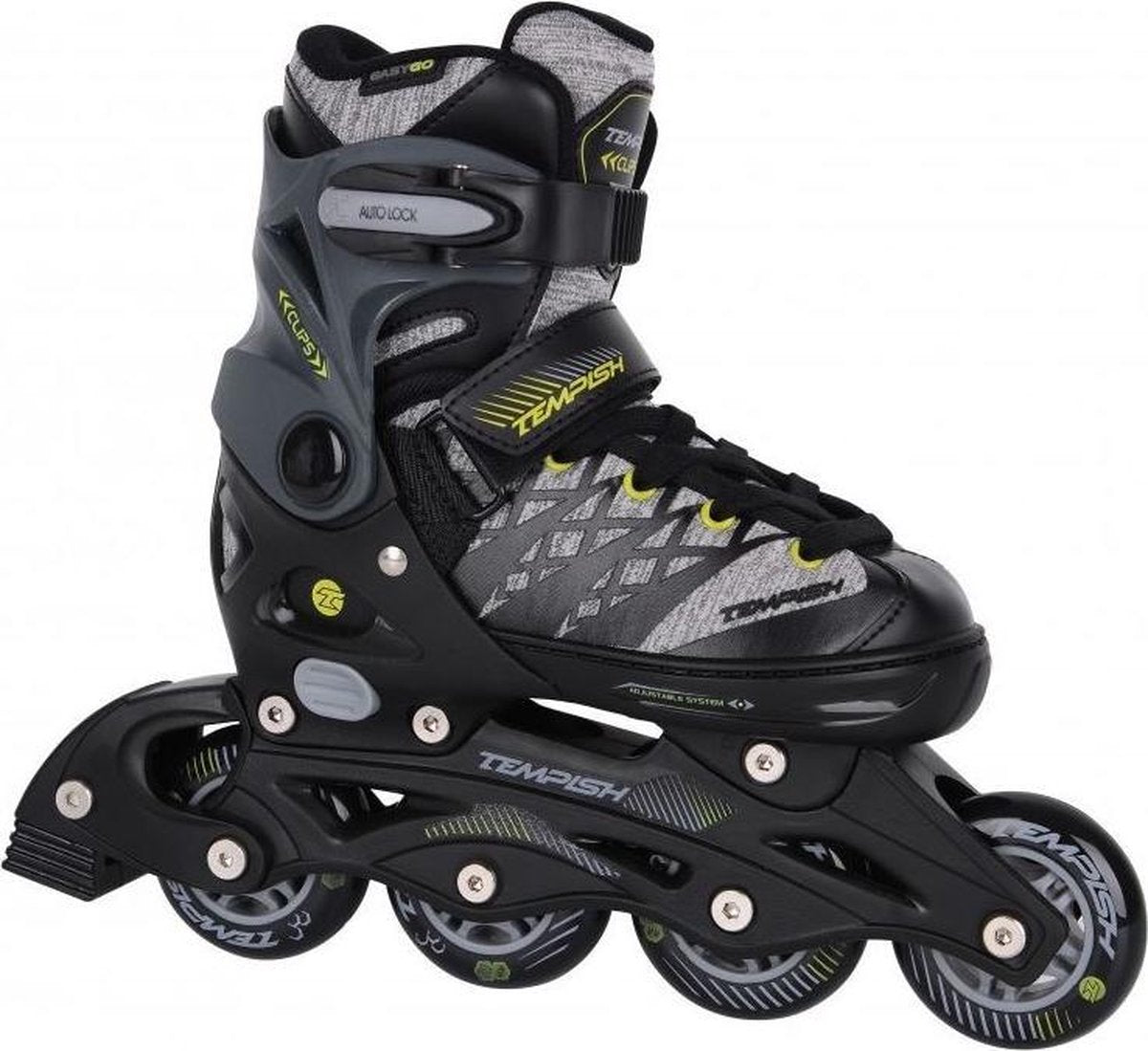 Tempish Inlineskates CLIPS - Zwart 29-32