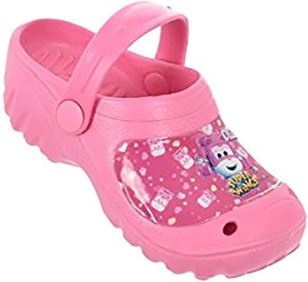 Super Wings - Clogs - Roze - Maat 24/25