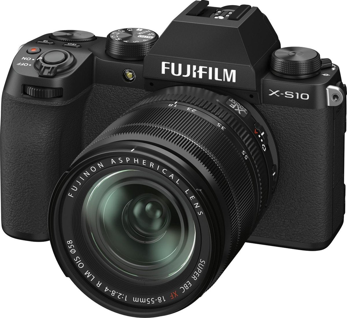 Fujifilm X-S10 + XF 18-55mm f/2.8-4 - Zwart