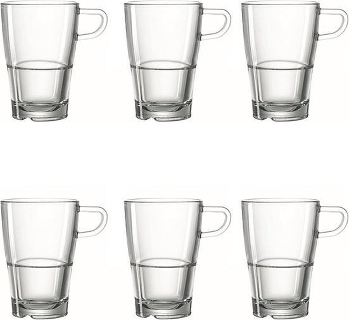 Leonardo Senso Latte Macchiatoglas - 6 stuks