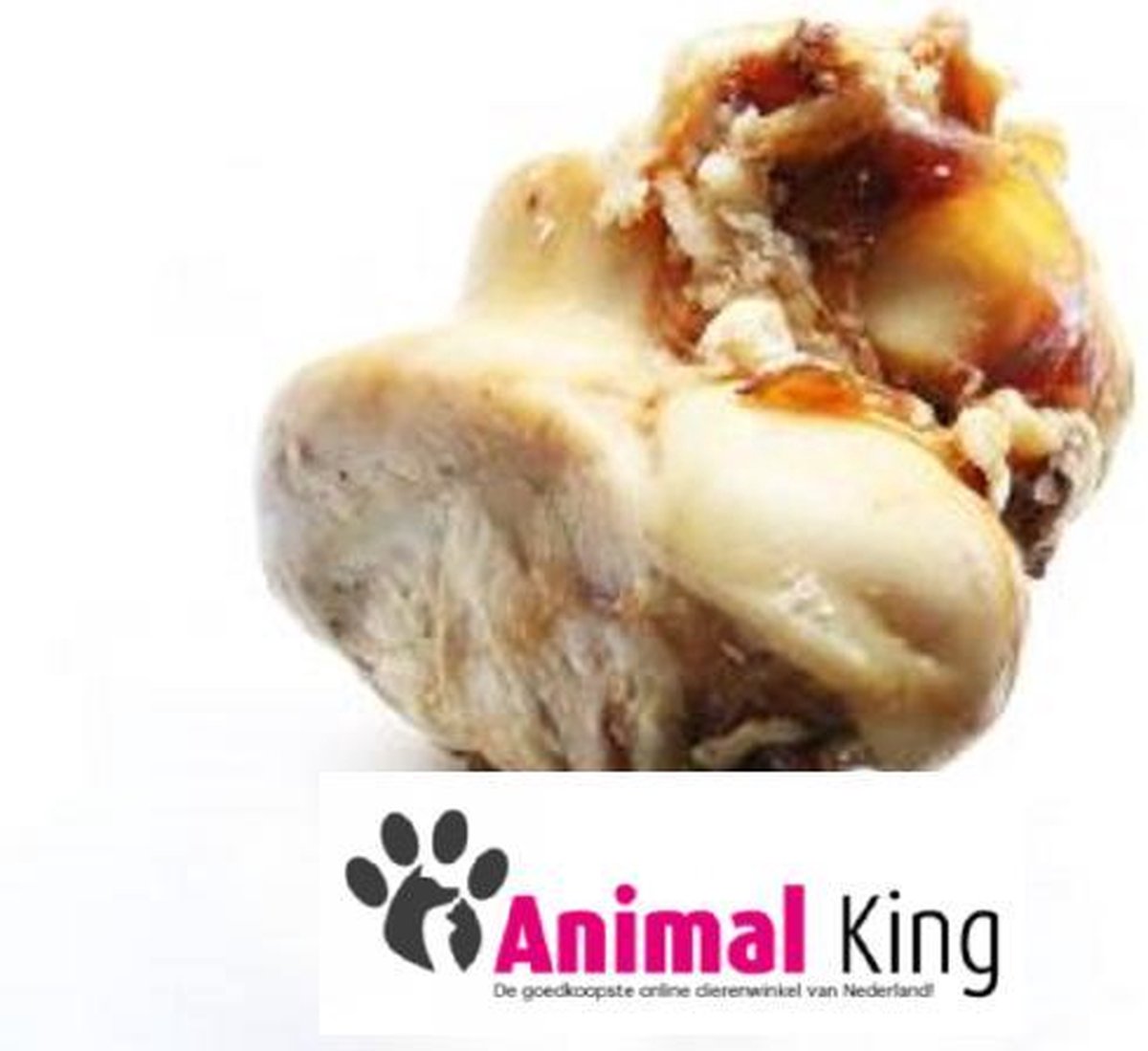 Dino knokkel bot- 4 stuks-hondensnacks-Animal King