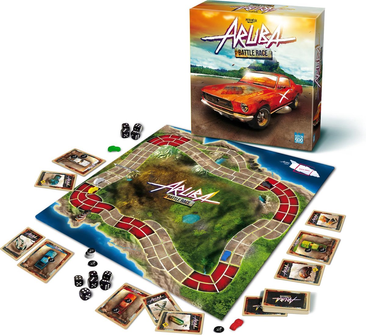 Aruba: Battle Race Board Game
