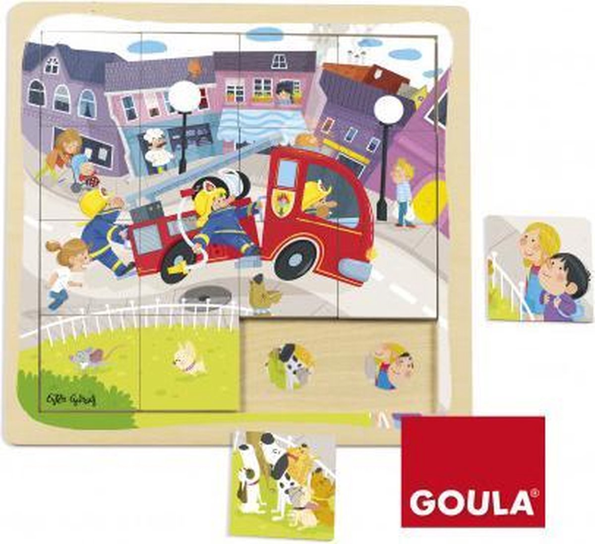 Goula Puzzel Brandweer