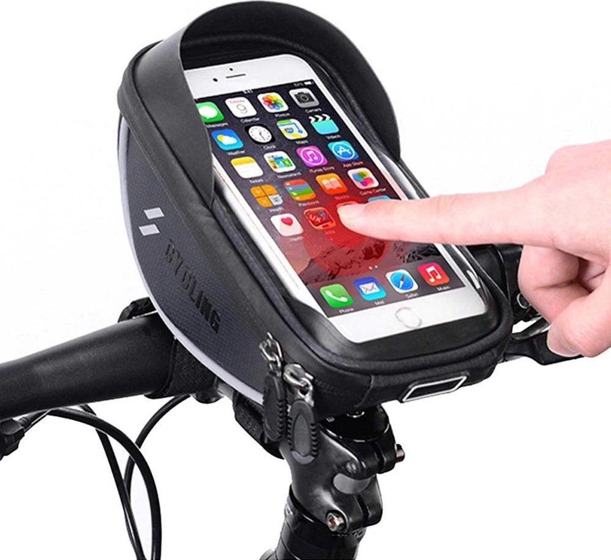 Fiets Motorfiets Telefoon Houder Waterdicht Stuurtas