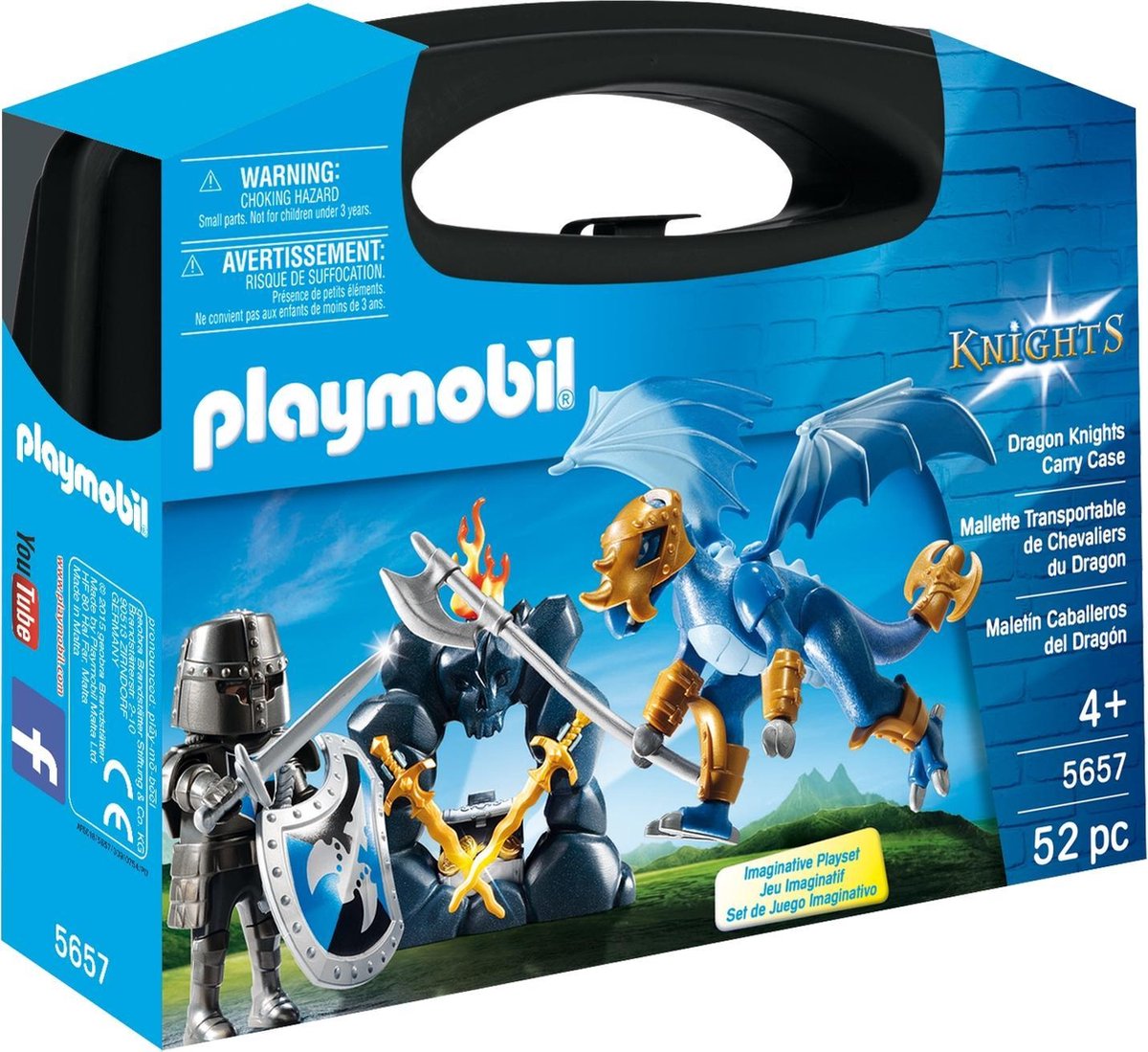 Playmobil History Dragon Knights Carry Case