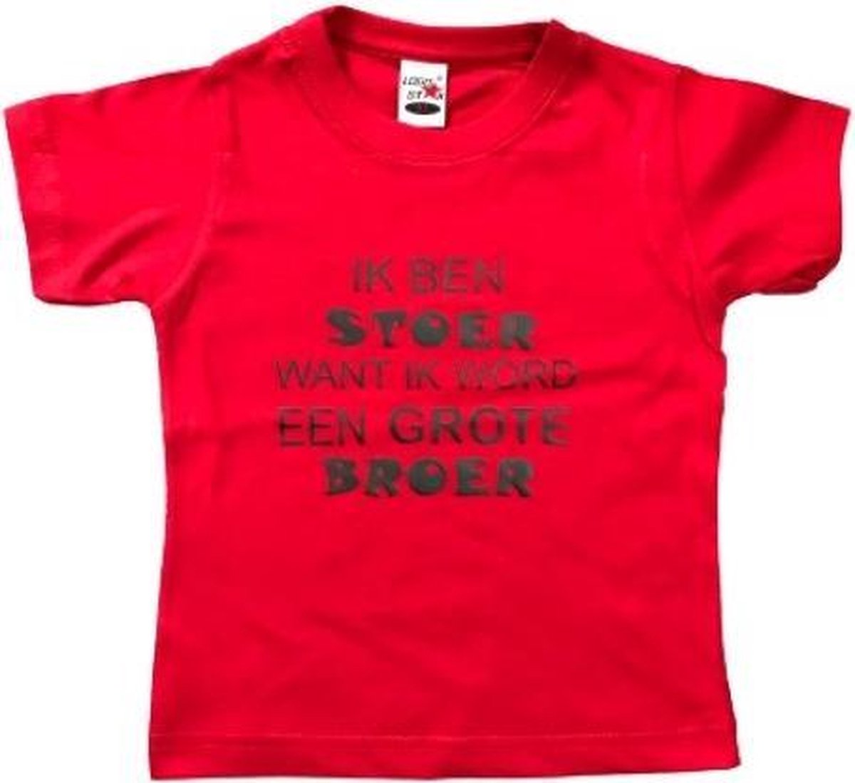 Baby T-Shirt Aankondiging bekendmaking zwangerschap ''ik ben stoer want ik word grote broer ©