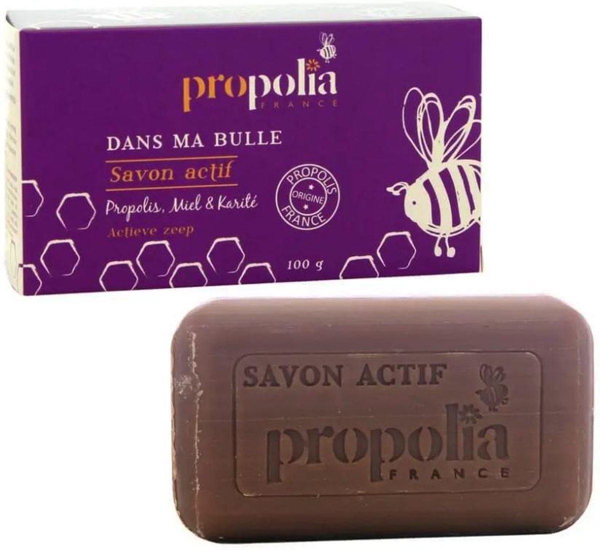 Actieve zeep met propolis en honing