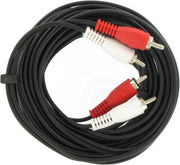 Kopp audio aansluitkabel 2 x 2 tulp 5 m