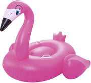 Opblaasbare flamingo 175 x 173 cm - ride on - roze