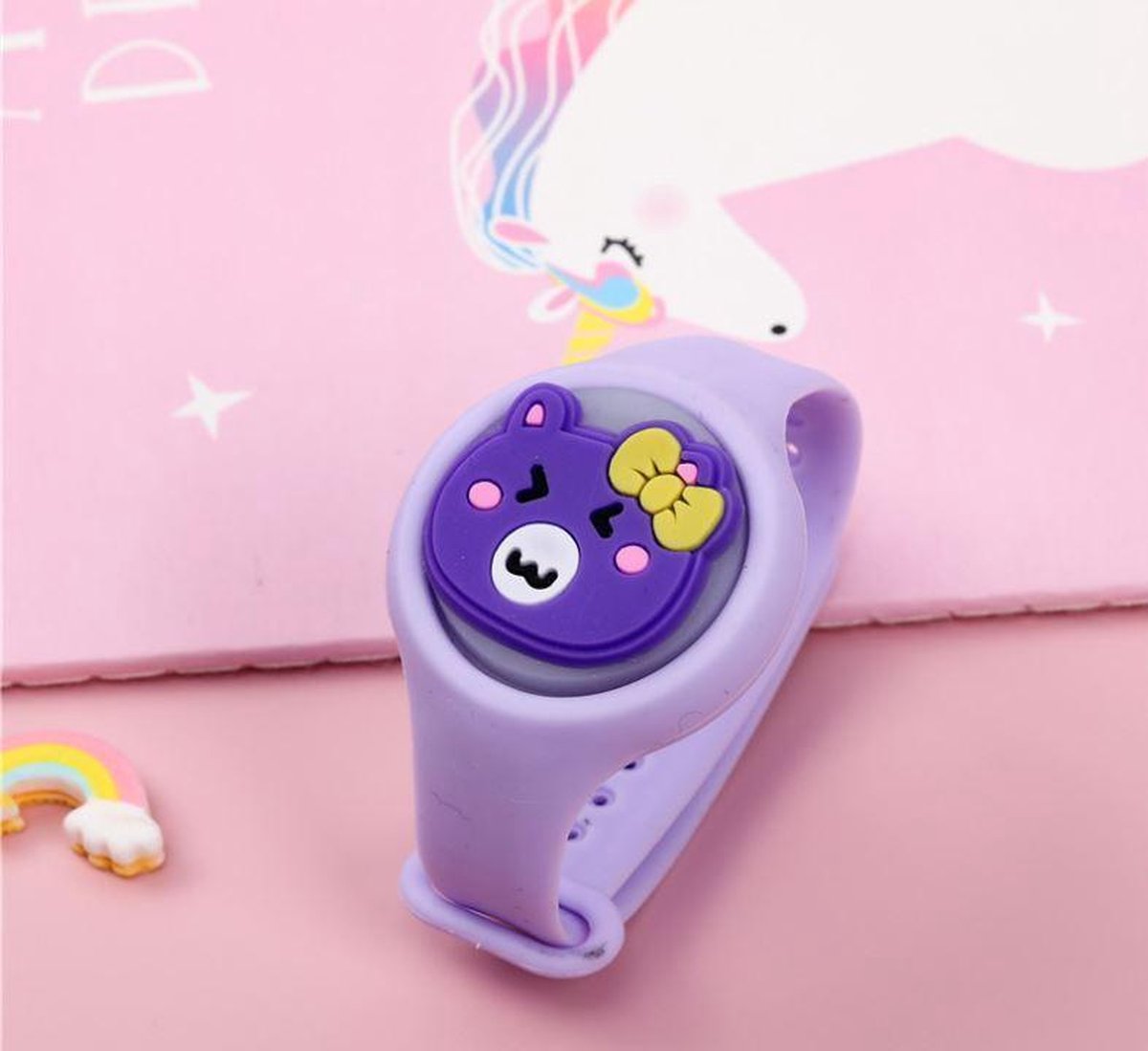 paarse kat Speelgoed |Kids Speelgoed Knipperlicht LED Polsband