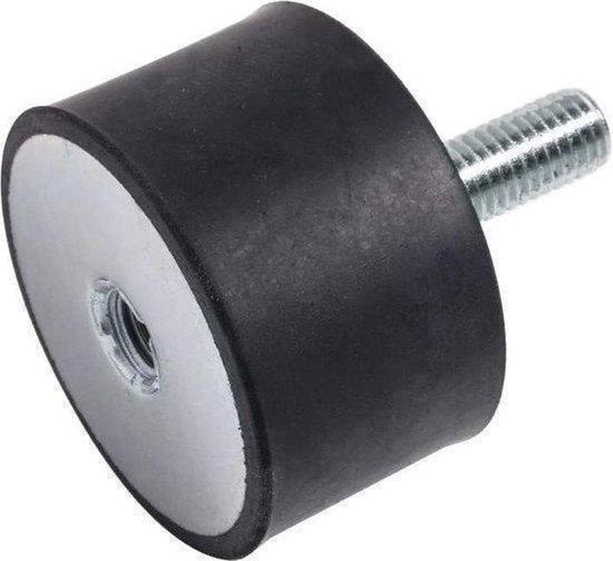 2 STUKS Rubberen metalen Element buffer Type B M6  20x15 trillingsdempers silentblocks machinevoet meubelvoeten natuurrubber hardheid 55° Shore 20 x 15mm Anti-Vibration Rubber Isolator Mounts Shock Absorber with M6