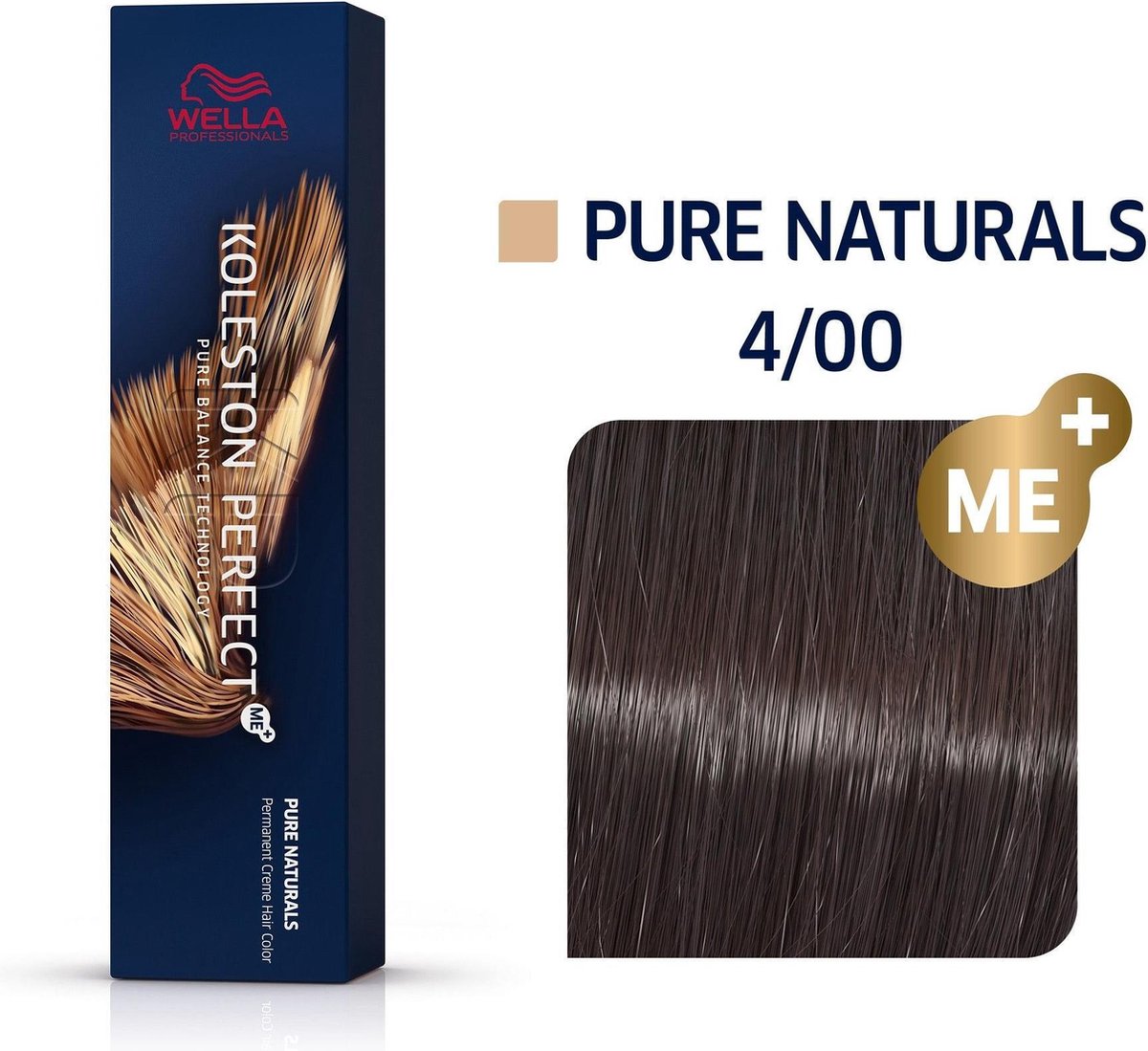 Wella Haarverf Koleston Perfect Me+ Permanent Creme Colour 4/00 Medium Natural Brown