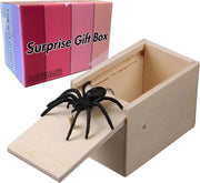 Dayshake Nep Spin in doos - Fake Spider Prank - Laat je vrienden schrikken - Fop je Familie of Collega's - Grappige cadeaus