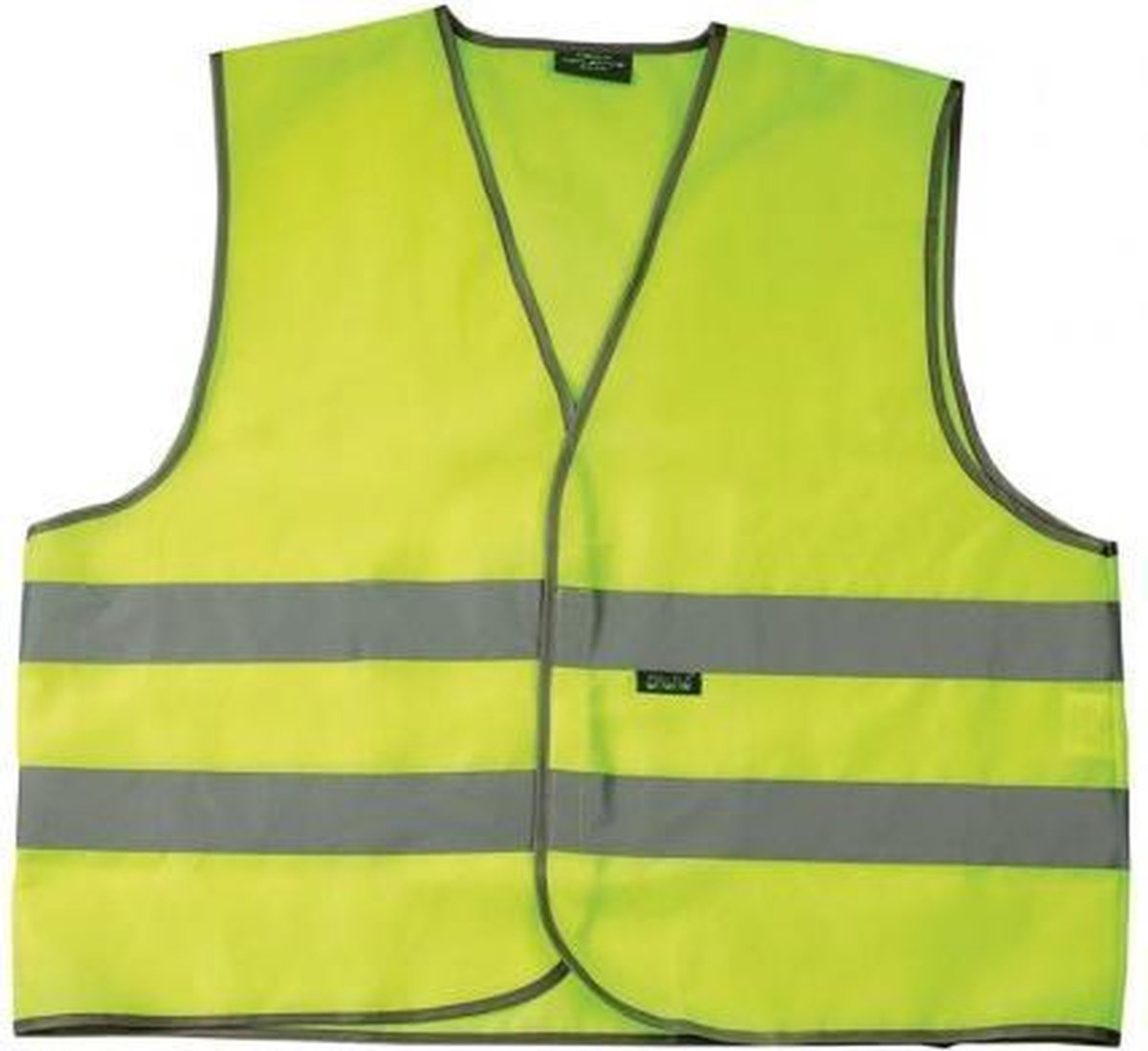 Wowow Mesh Reflectiehesje  Fietsjas - EN1150 - maat XL  - Unisex - geel/zilver