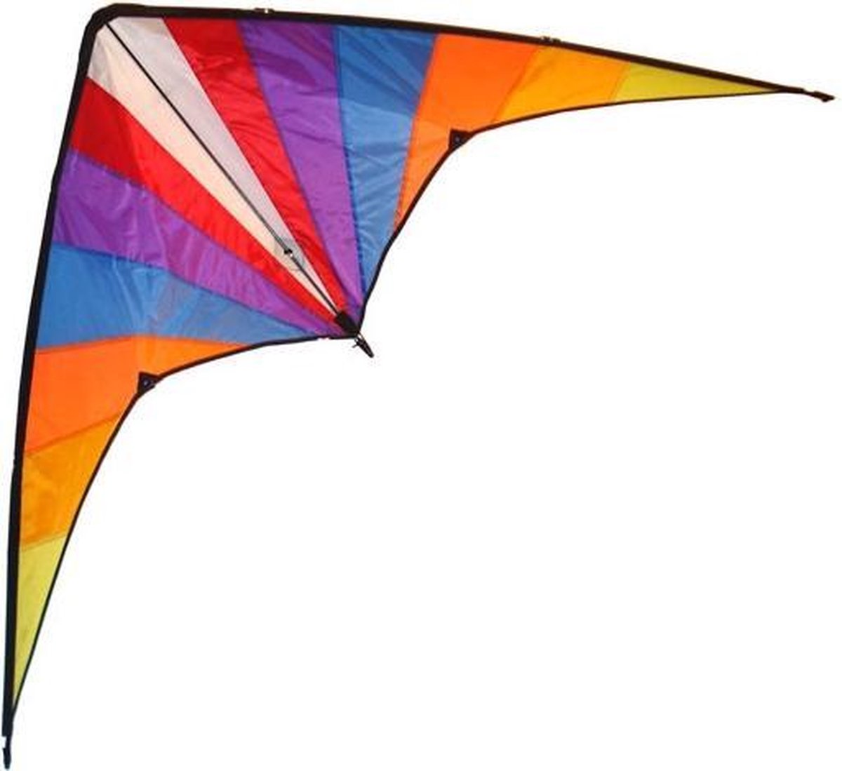 Vlieger - Stuntvlieger - Regenboog - XL - 160x180 cm