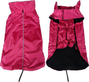 Warm waterproof jasje voor honden - EXTRA LARGE - ROOD