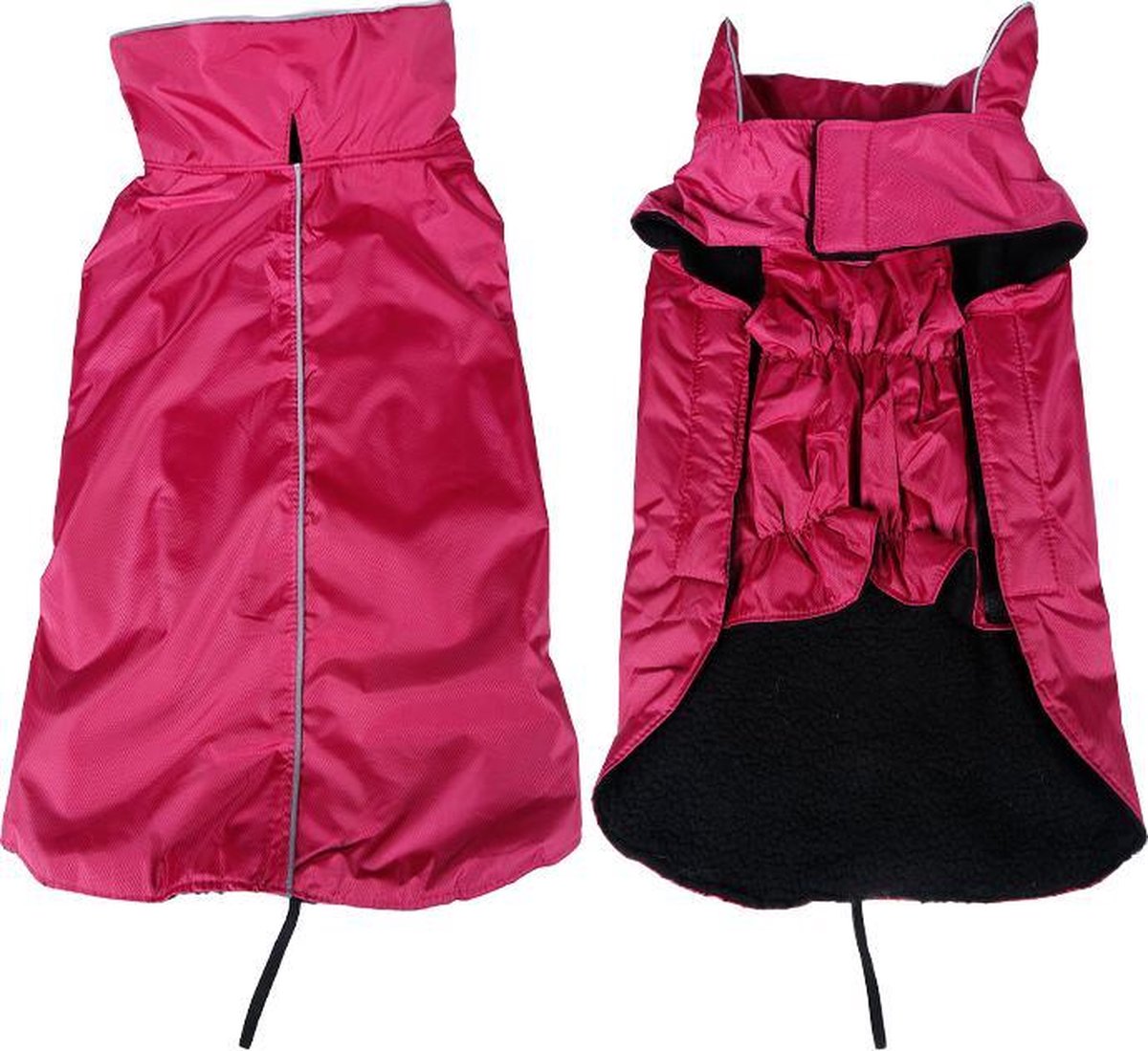 Warm waterproof jasje voor honden - EXTRA LARGE - ROOD
