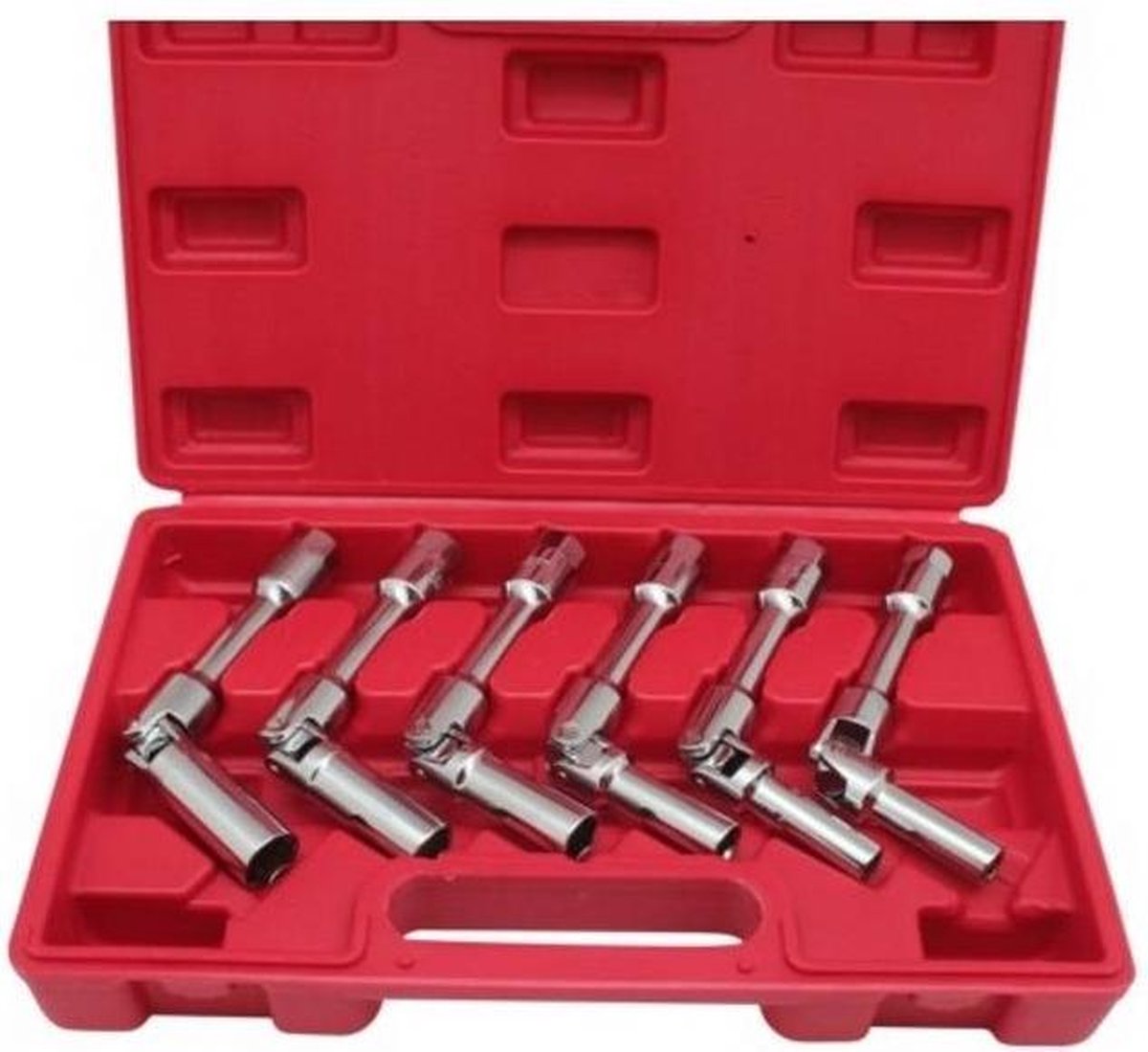 Hofftech Dopsleutel Bougiesleutel Set Verlengd 3/8"