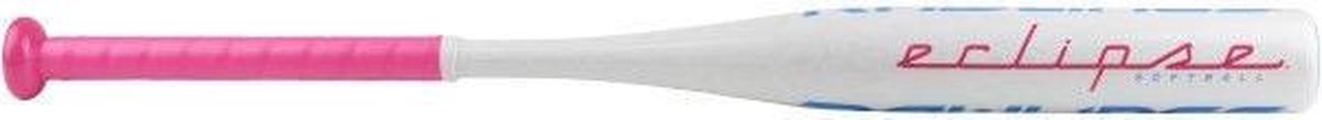 Rawlings FP8E12 Aluminium Fastpitch Softball Wedstrijd Knuppel - Wit/Roze - 29 inch/17 ounce (-12)