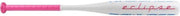 Rawlings FP8E12 Aluminium Fastpitch Softball Wedstrijd Knuppel - Wit/Roze - 28 inch/16 ounce (-12)