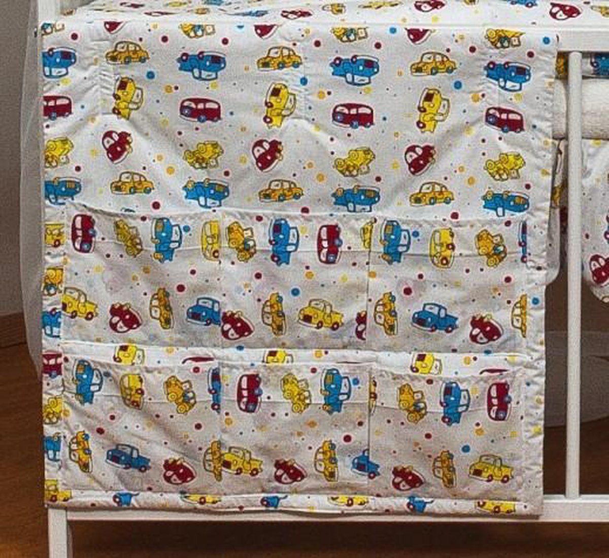 Organizer - 60x60cm voor ledikant - autos