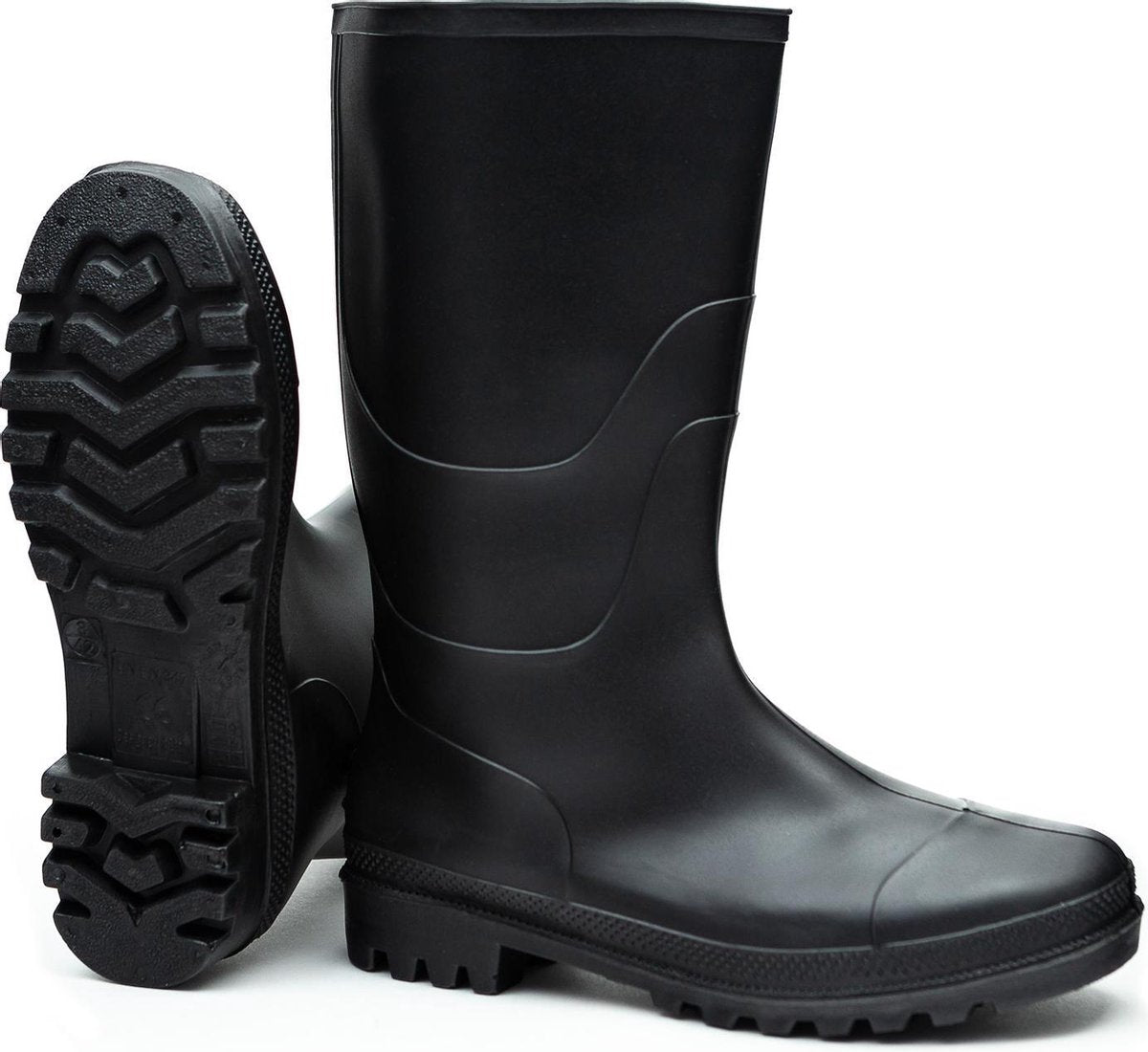 Regenlaarzen Solemates - Zwart - Dames & Heren  - Maat 43