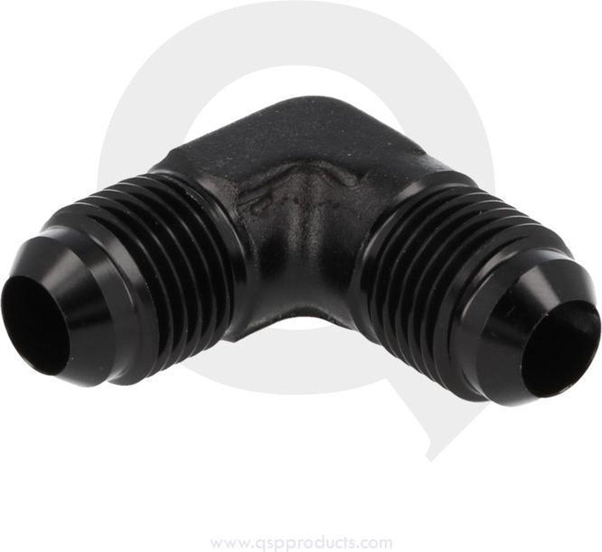 Aluminium adapter male 90° D12