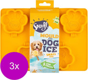 Smoofl Honden Ijsvorm - Hondensnacks - 3 x 210 g Geel Small