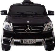 Elektrische Kinderauto Mercedes Benz ML350 Zwart 12V Met Afstandsbediening