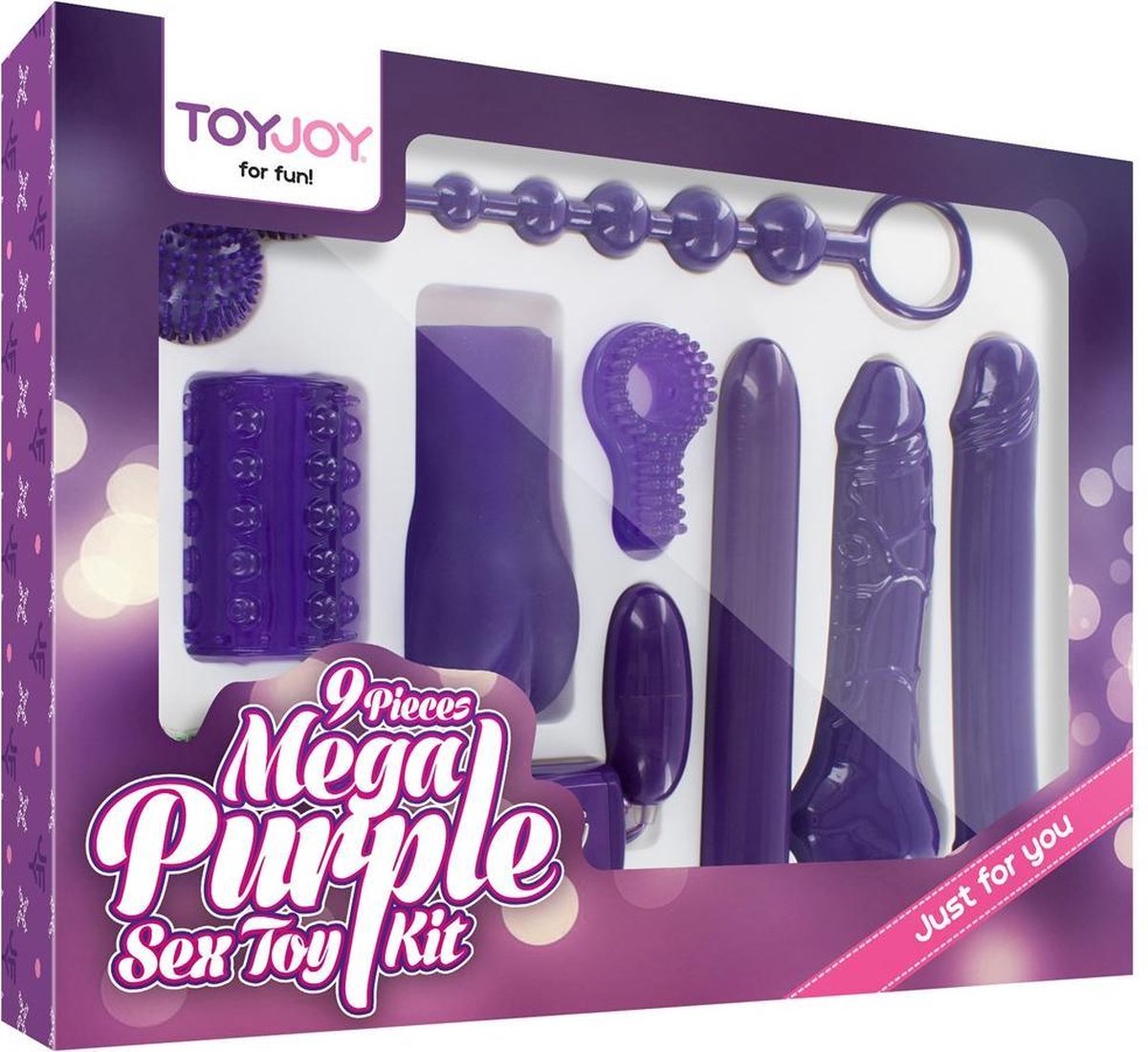 ToyJoy Classics Mega Purple Sex Toy Kit Geschenkset - Paars