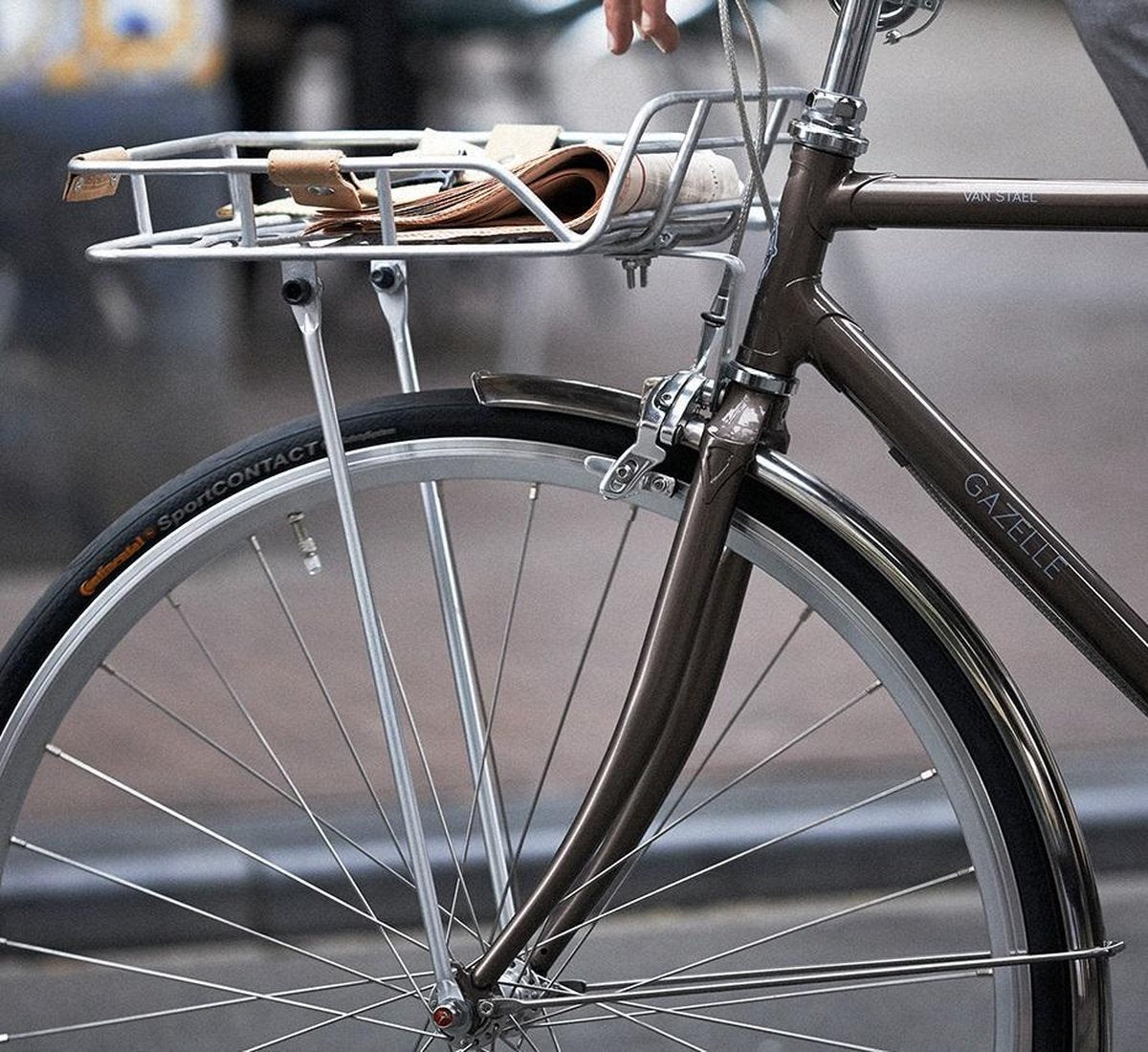 Voordrager basil portland opstaande rand alu natural