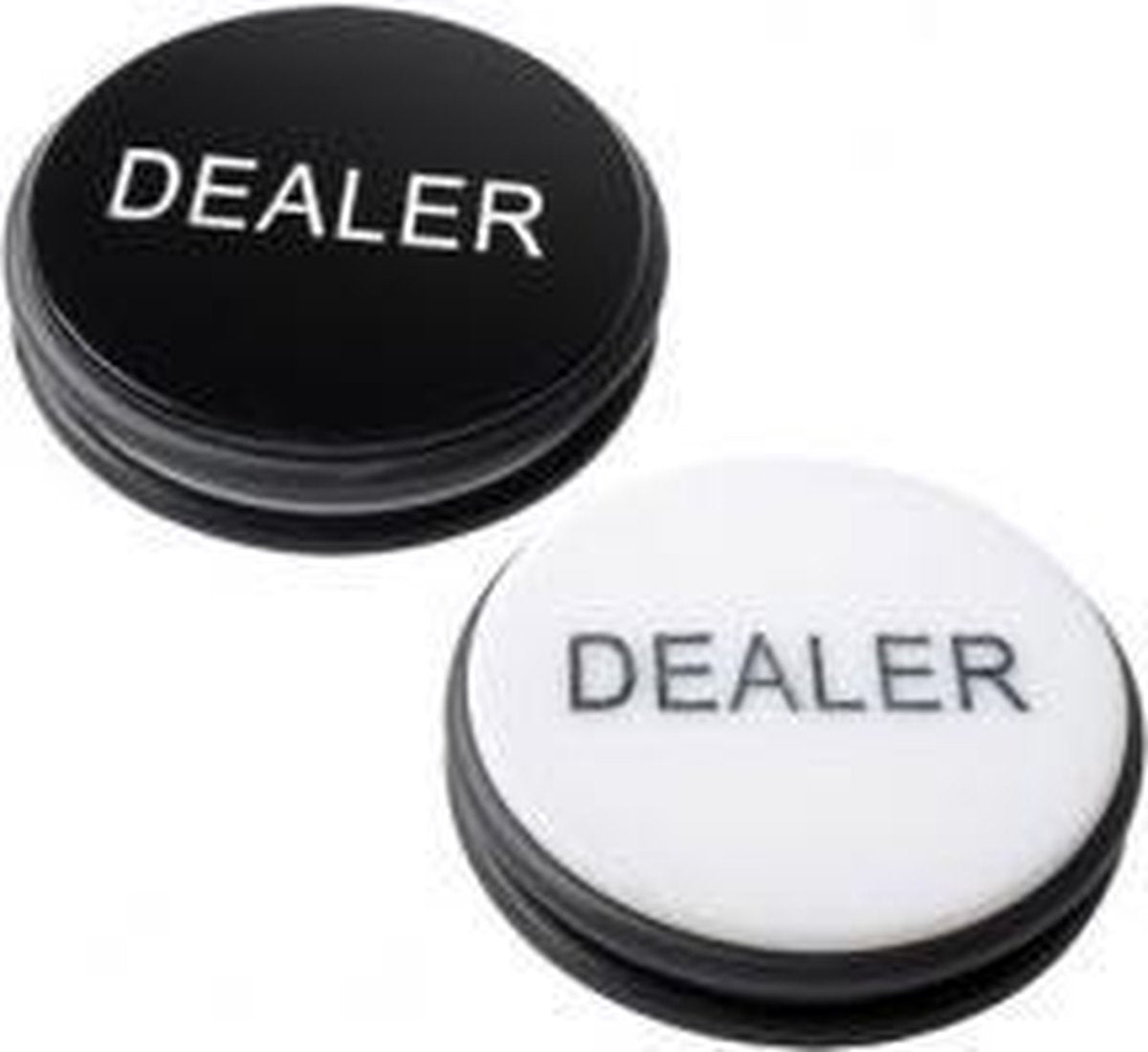 Dealerbutton: Dubbelzijdig XXL