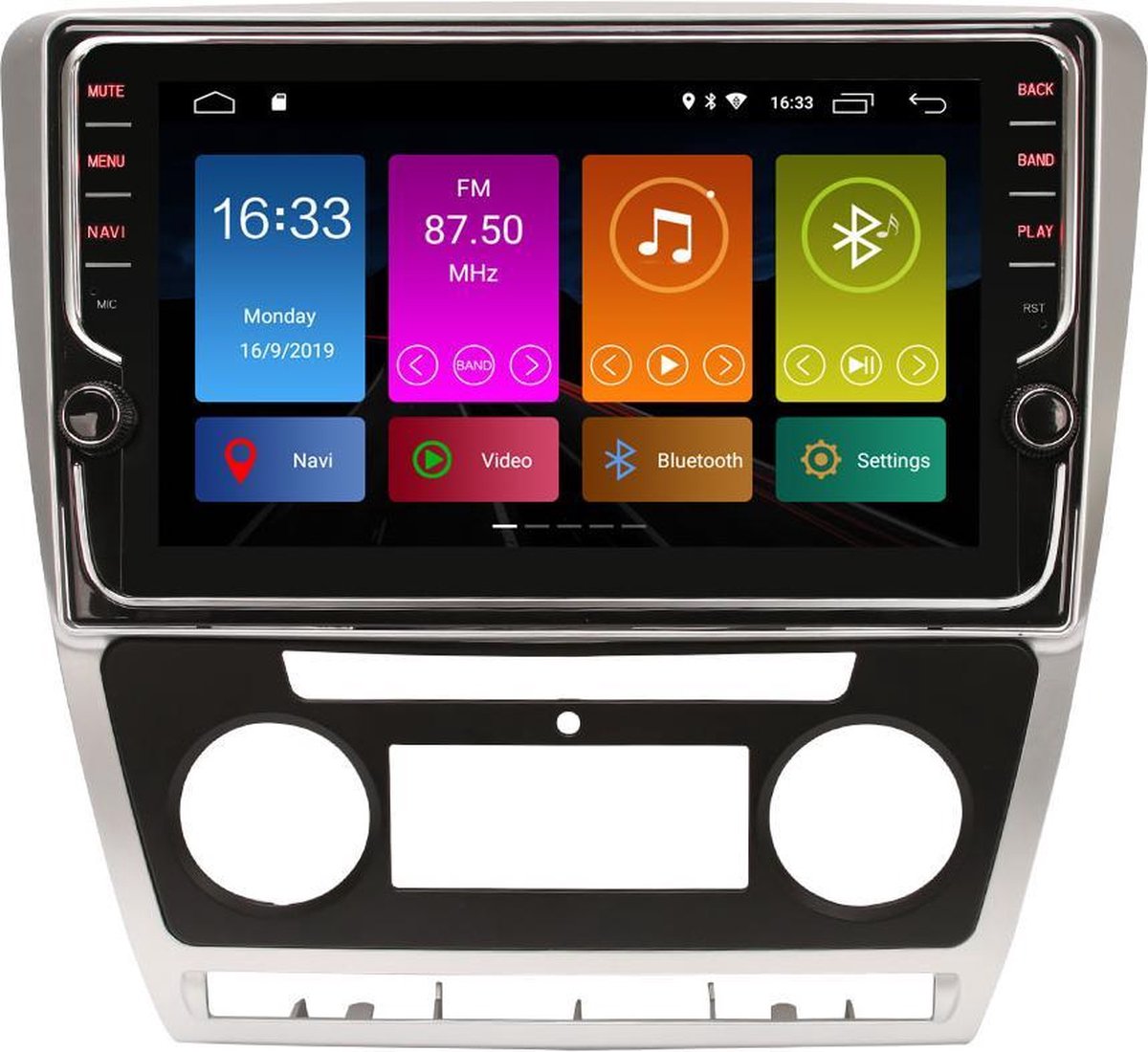 Skoda Octavia Autoradio | Navigatie | Android 10 | 9 INCH