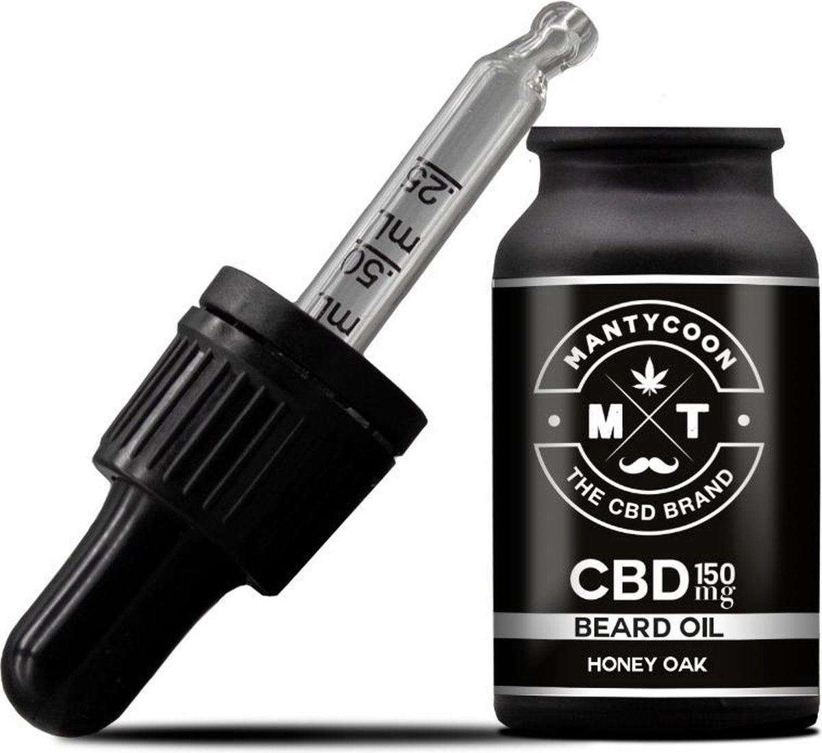 Unieke CBD baardolie 30ML met heerlijke exclusieve Honing-Eik geur. Met CBD