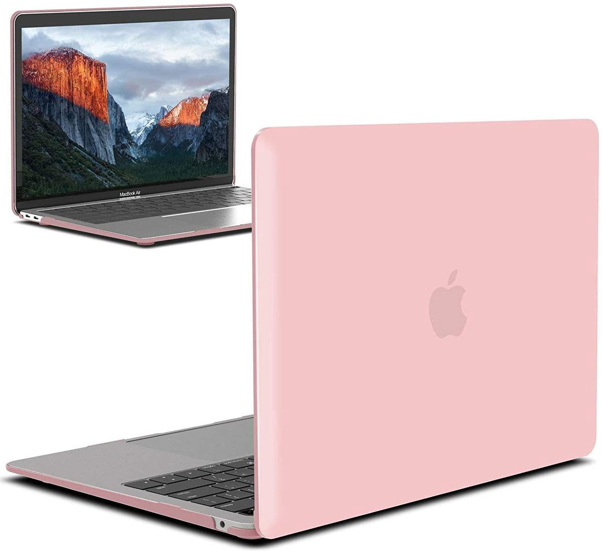 MacBook Pro 2016 Hoes (13") - Laptop Cover - Hardcase - Achterkant & Onderkant - ALLEEN voor Model A1706 en A1708  - Roze