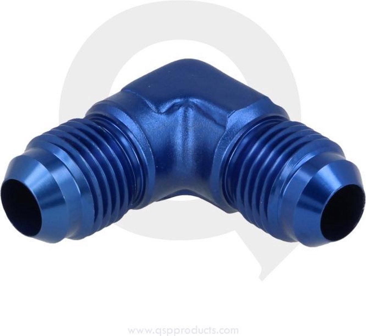 Aluminium adapter male 90° D12